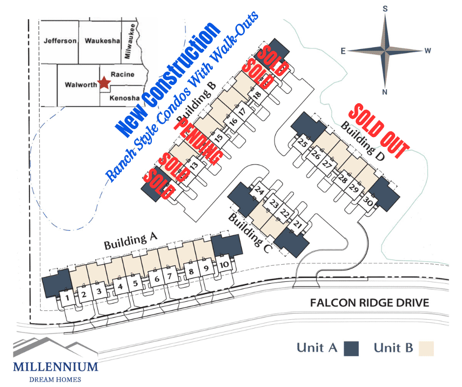 Falcon Woods Unit Map