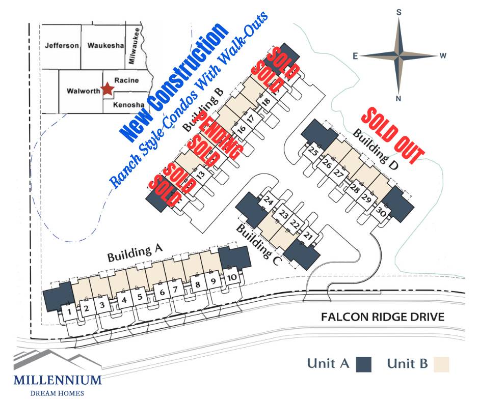 Falcon Woods Unit Map