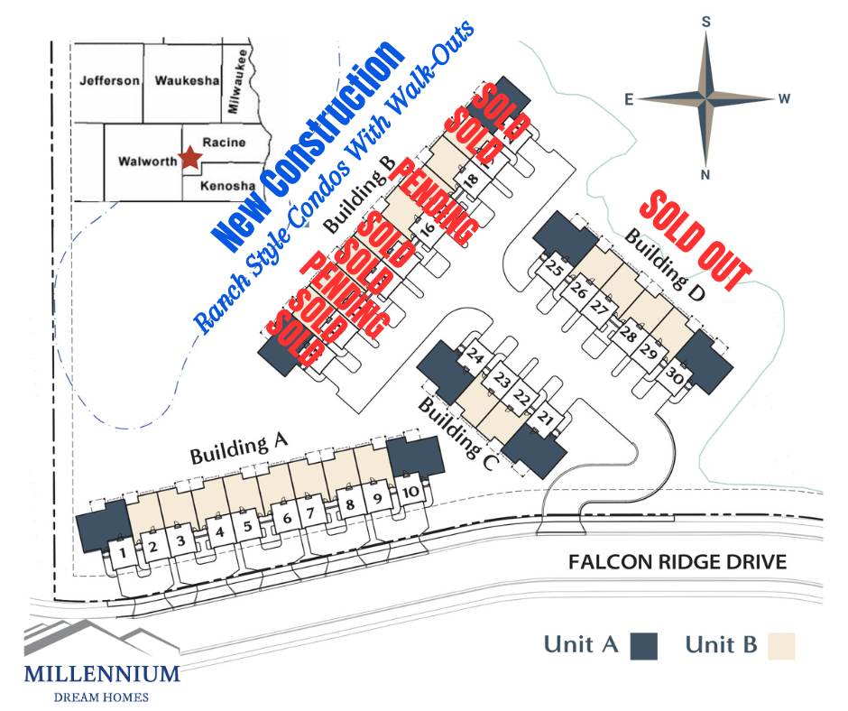 Falcon Woods Unit Map
