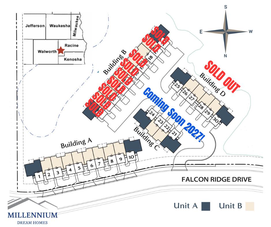 Falcon Woods Unit Map